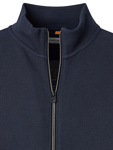 redmond Zip-Up Hoodie 'Basic' in Blue