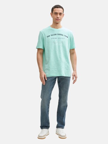 TOM TAILOR T-Shirt in Grün