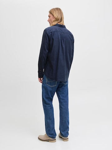 JACK & JONES Regular Fit Skjorte 'JJECLASSIC' i blå
