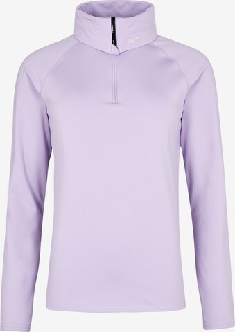 O'NEILL Athletic Fleece Jacket in Purple: front