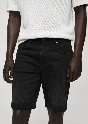 MANGO MAN Slim fit Jeans 'Rock' in Black