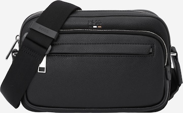 BOSS - Bolso de hombro 'Ray' en negro: frente