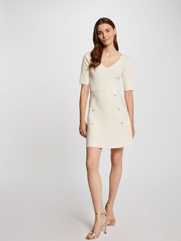 Morgan Knit dress in Beige