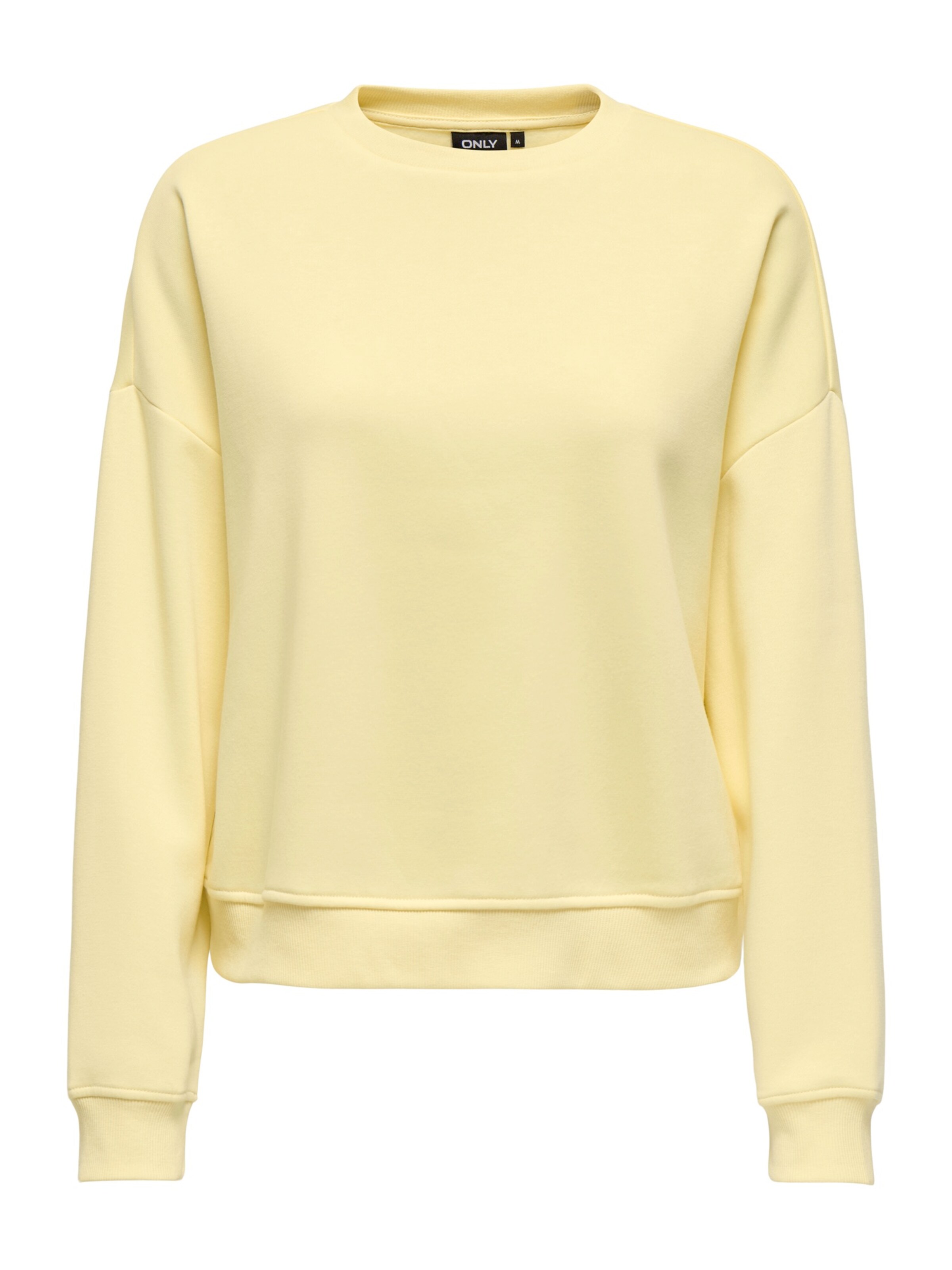 ONLY Sweatshirt in Yellow: front