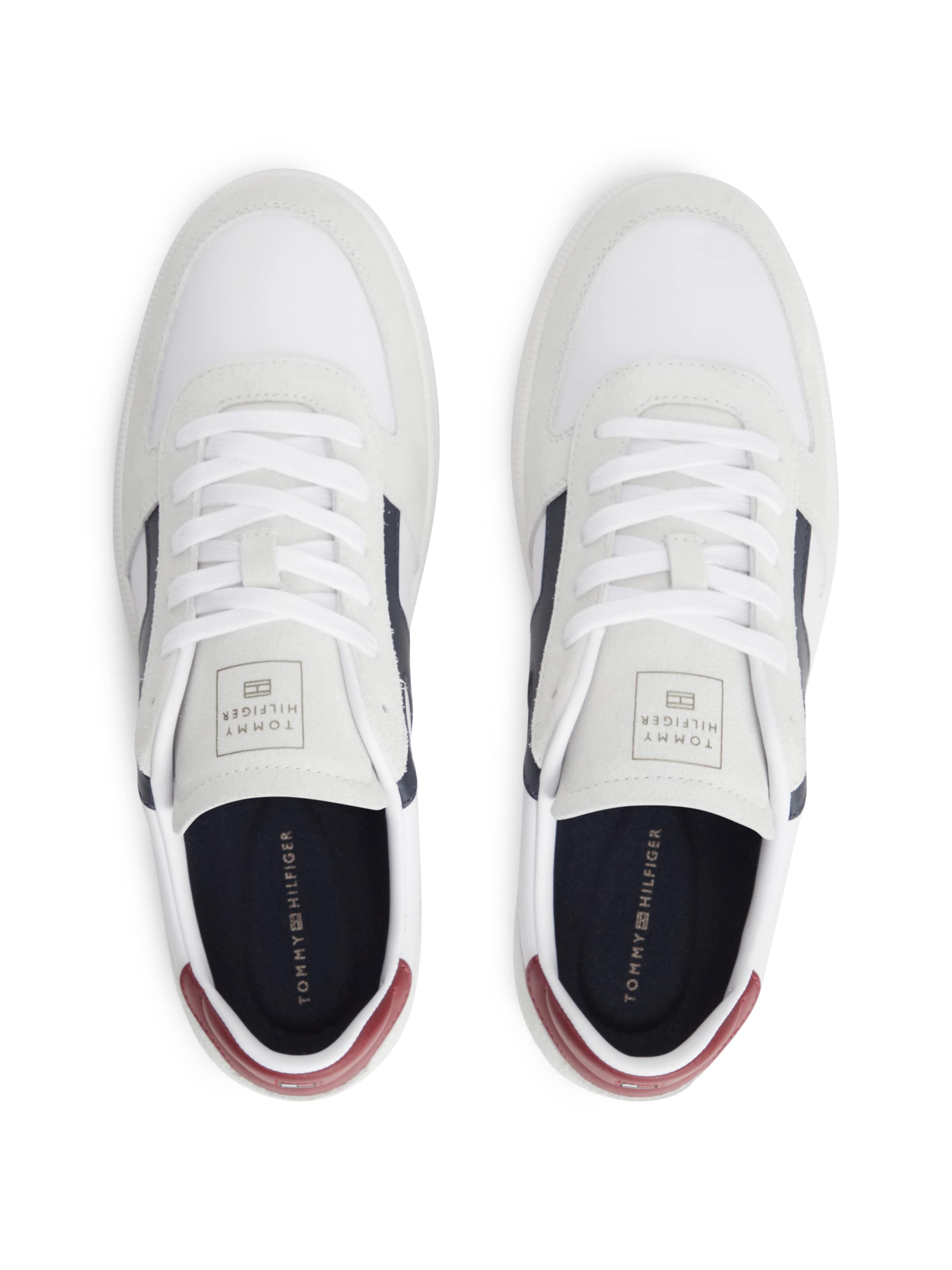 TOMMY HILFIGER Nizke superge 'Tribeca' | bela barva