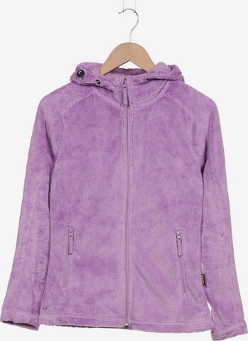 Engelbert Strauss Sweatshirt & Zip-Up Hoodie in S in Purple: front