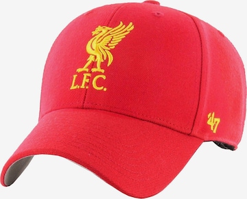 Casquette '47 Brand EPL FC Liverpool Cap' 47 en rouge : devant