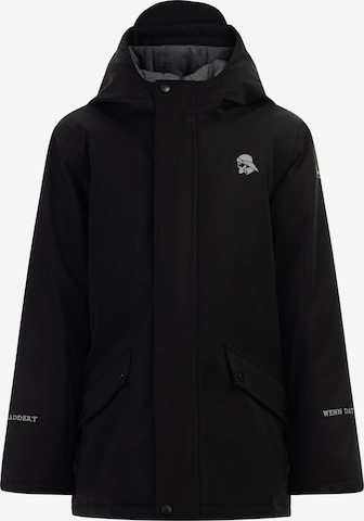 Schmuddelwedda Weatherproof jacket in Black: front