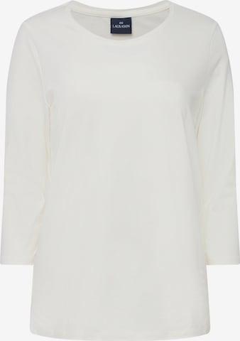 LAURASØN Shirt in Wit: voorkant