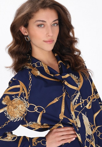 Chemisier faina en bleu