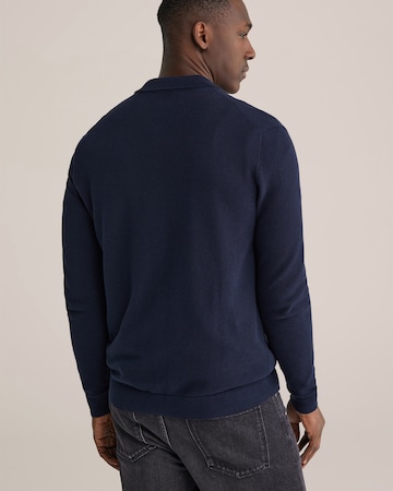 WE Fashion Вязаная кофта в Синий