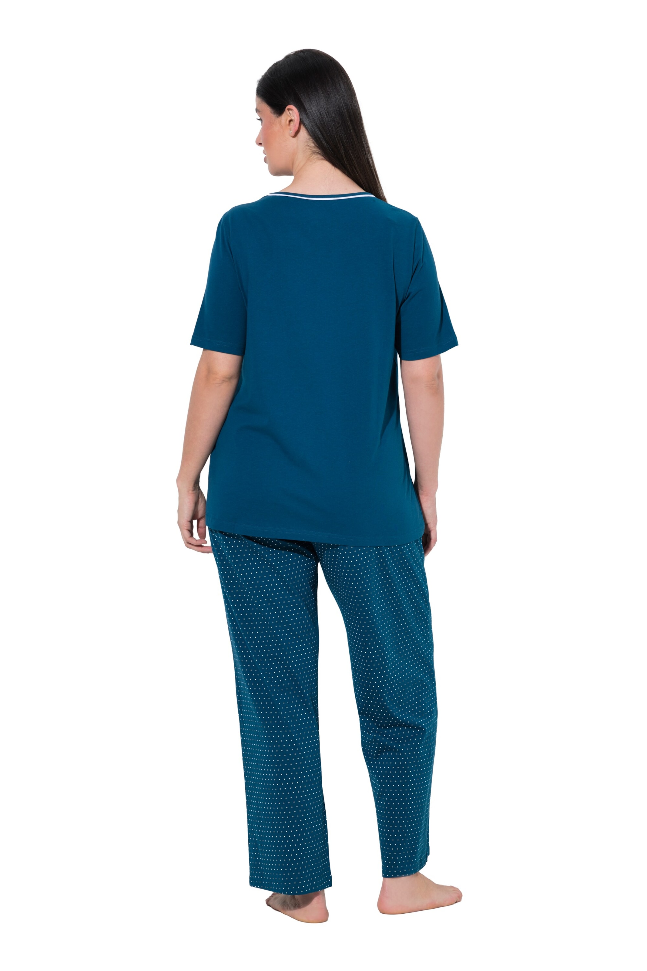 Ulla Popken Pyjama in Groen