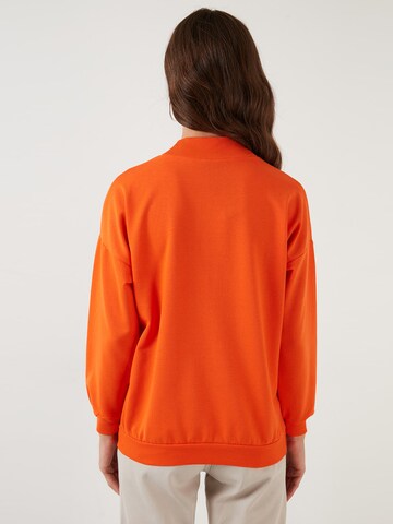 Sweat-shirt LELA en orange