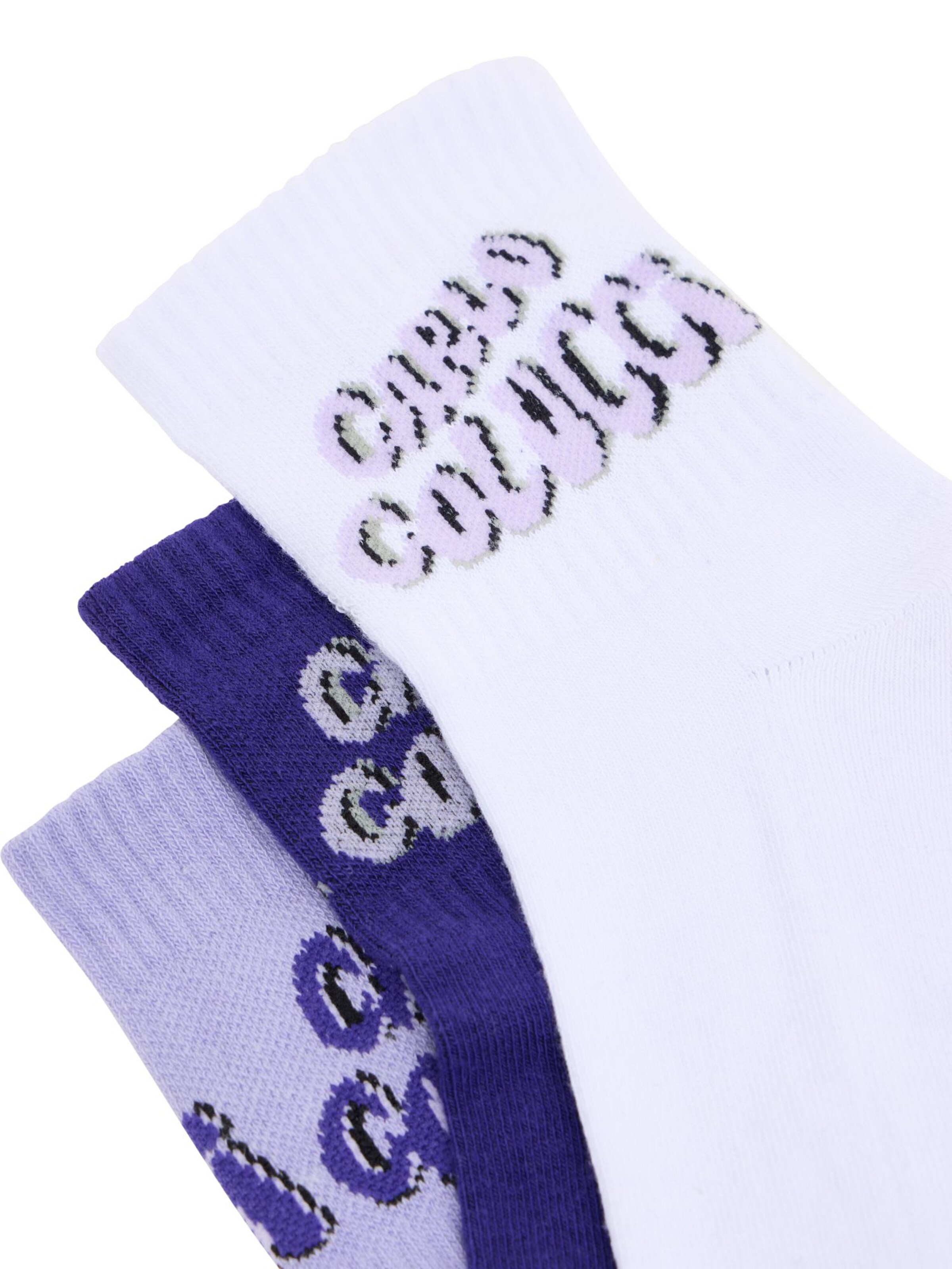 Chaussettes 'Ellinger' Carlo Colucci en violet