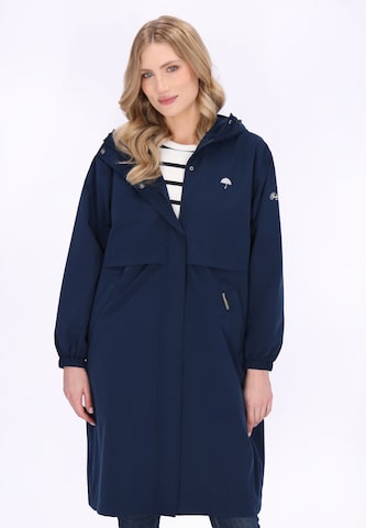 Schmuddelwedda Functionele mantel 'Functional' in Blauw: voorkant