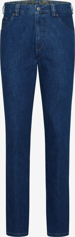 MEYER Slimfit Jeans in Blauw: voorkant