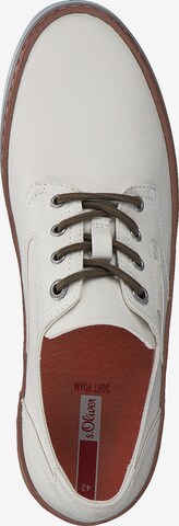 s.Oliver Schnürschuh in Beige