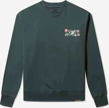 Pas De Monaco Bluzka sportowa 'FLORALE' w kolorze zielony: przód