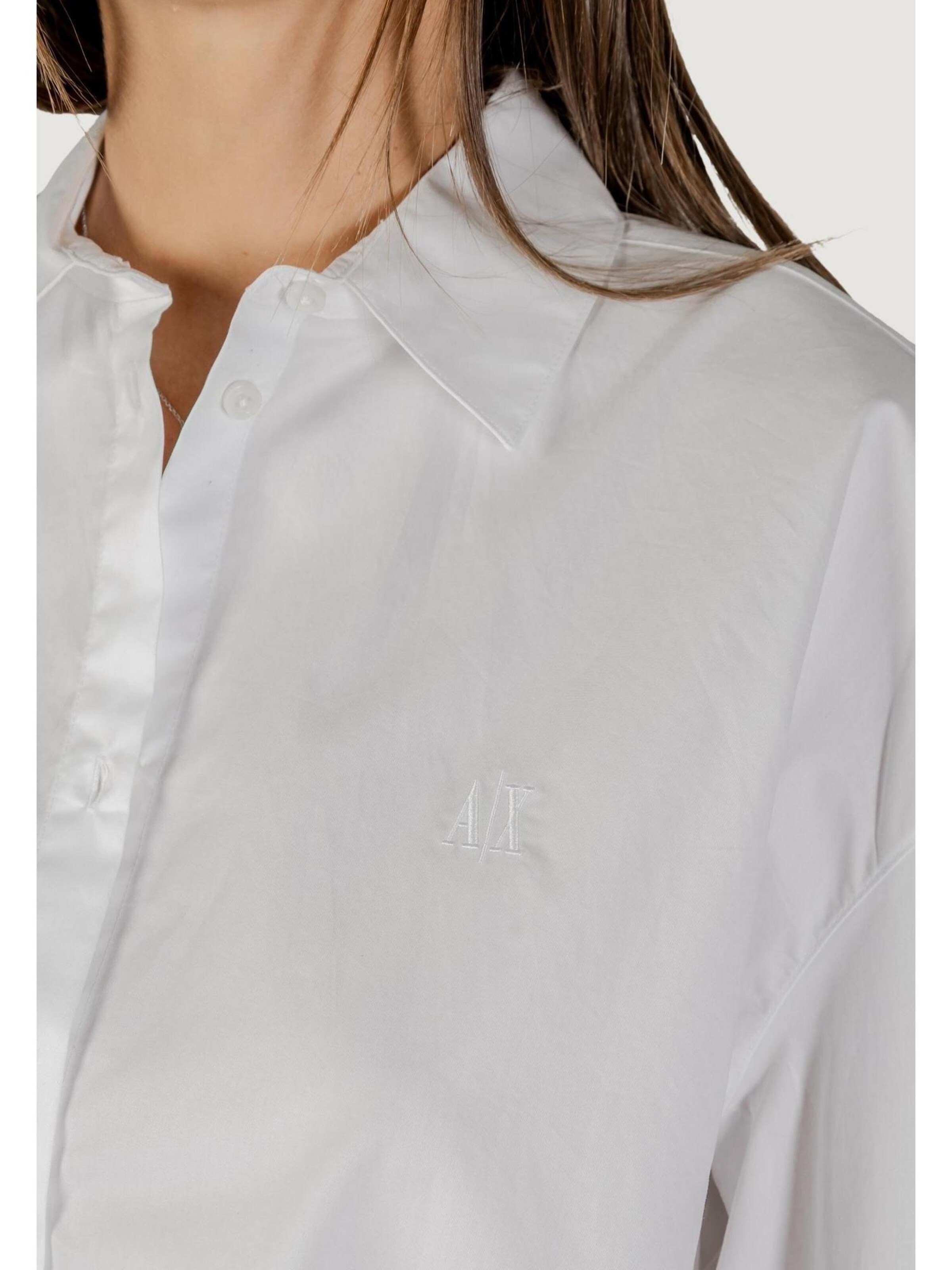 Camicia da donna 'XW001180 AF12812' di ARMANI EXCHANGE in bianco