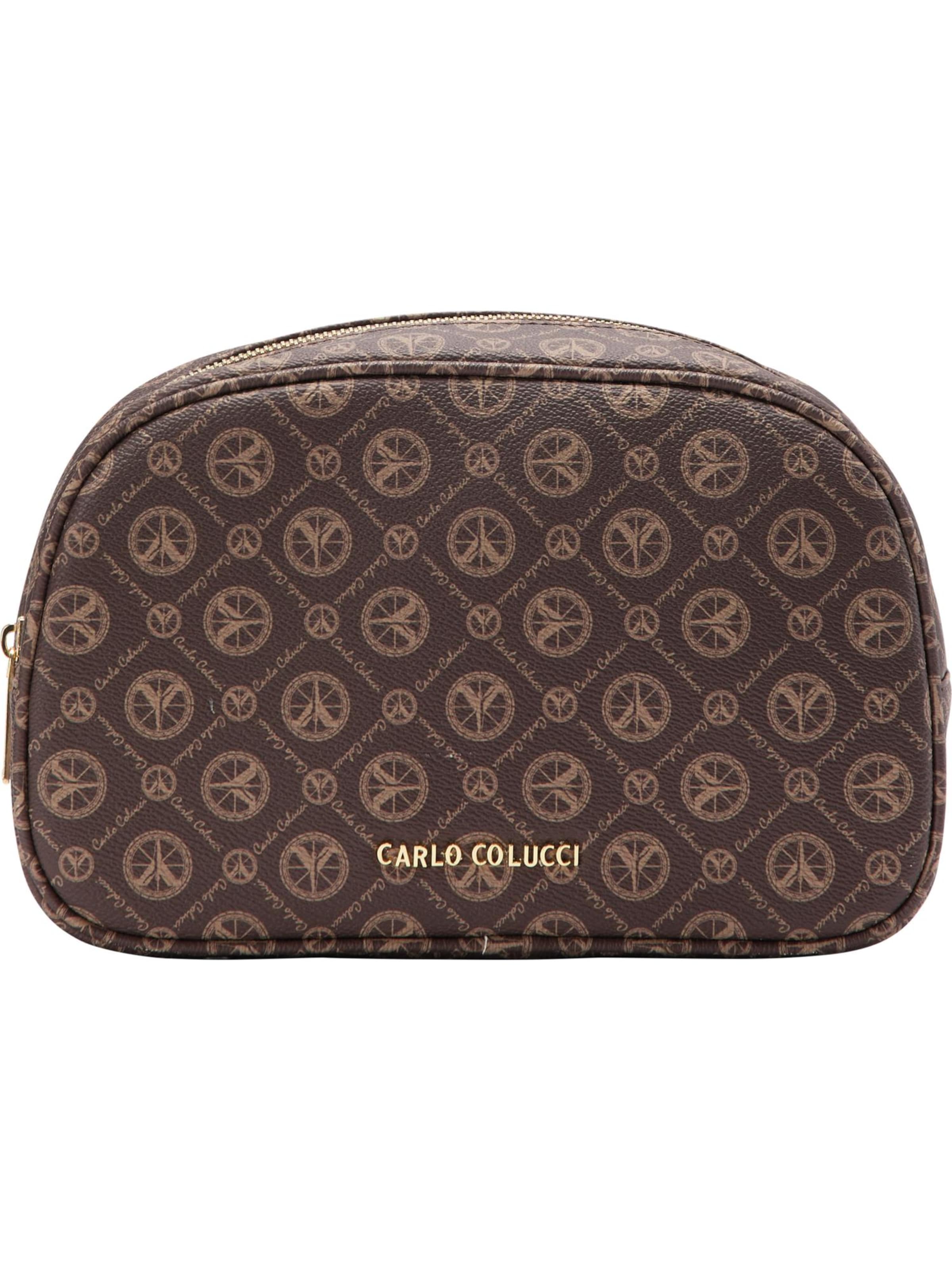 Carlo Colucci Toilettas ' Cozzio ' in Bruin: voorkant