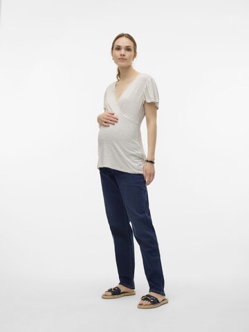 T-shirt 'MLAlison' MAMALICIOUS en blanc