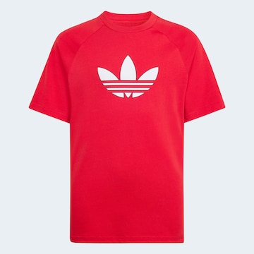 ADIDAS ORIGINALS Shirt in Red: front
