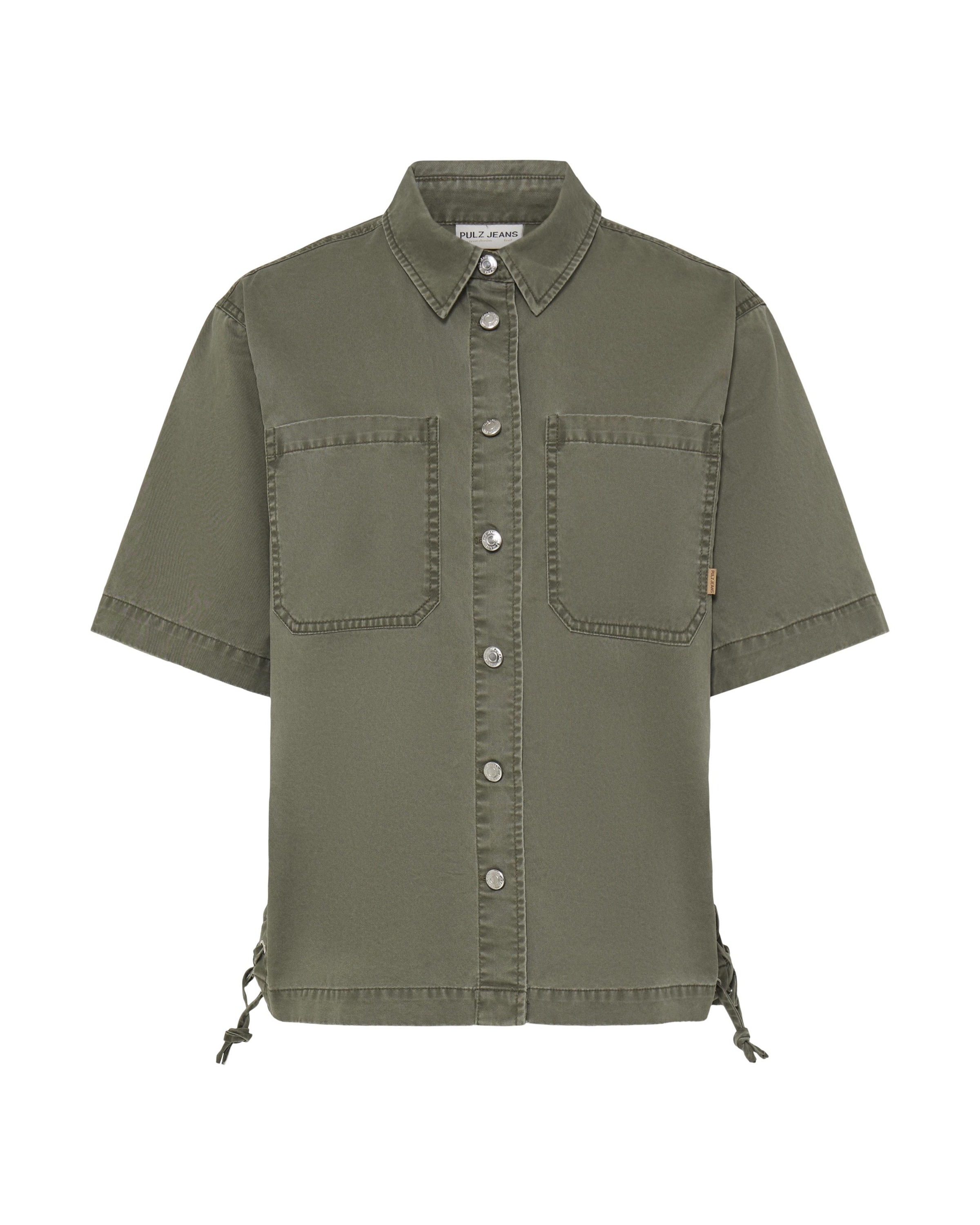 Pulz Blouse 'PZCAMMA' in Green: front