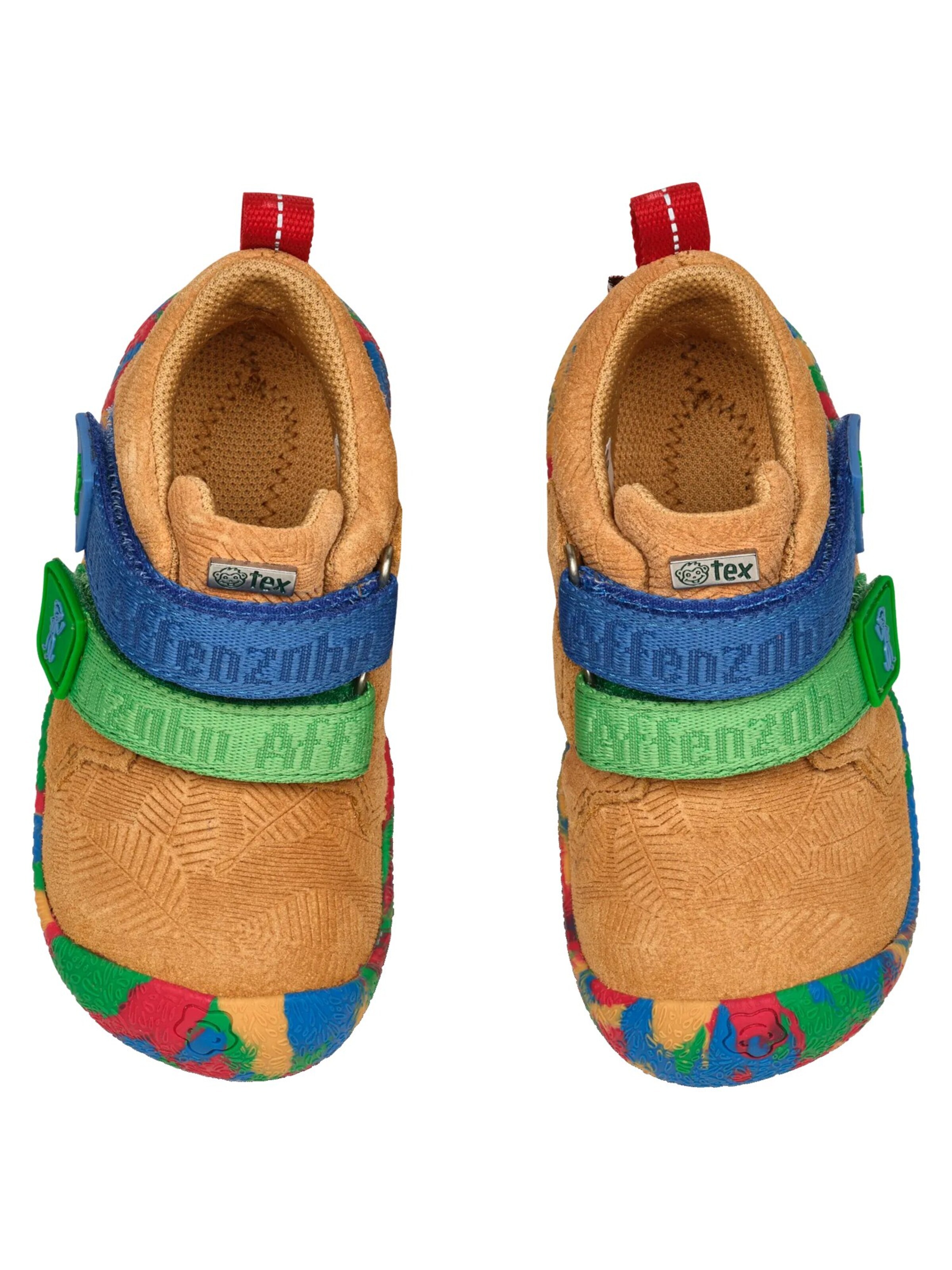 Affenzahn First-Step Shoes 'Lauflernschuh Leder Talky' in Mixed colors