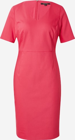 Robe fourreau COMMA en rose : devant