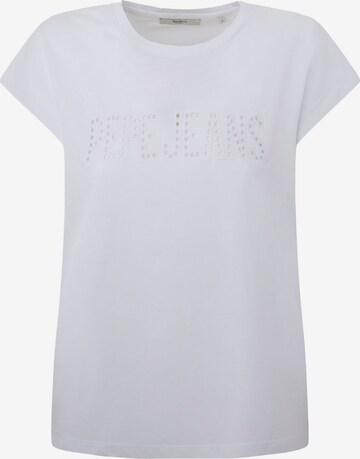 T-shirt 'LILITH' Pepe Jeans en rose : devant