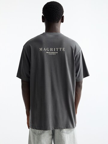 Pull&Bear T-Shirt in Grau