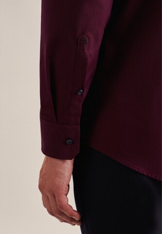 SEIDENSTICKER Regular fit Business shirt in Red
