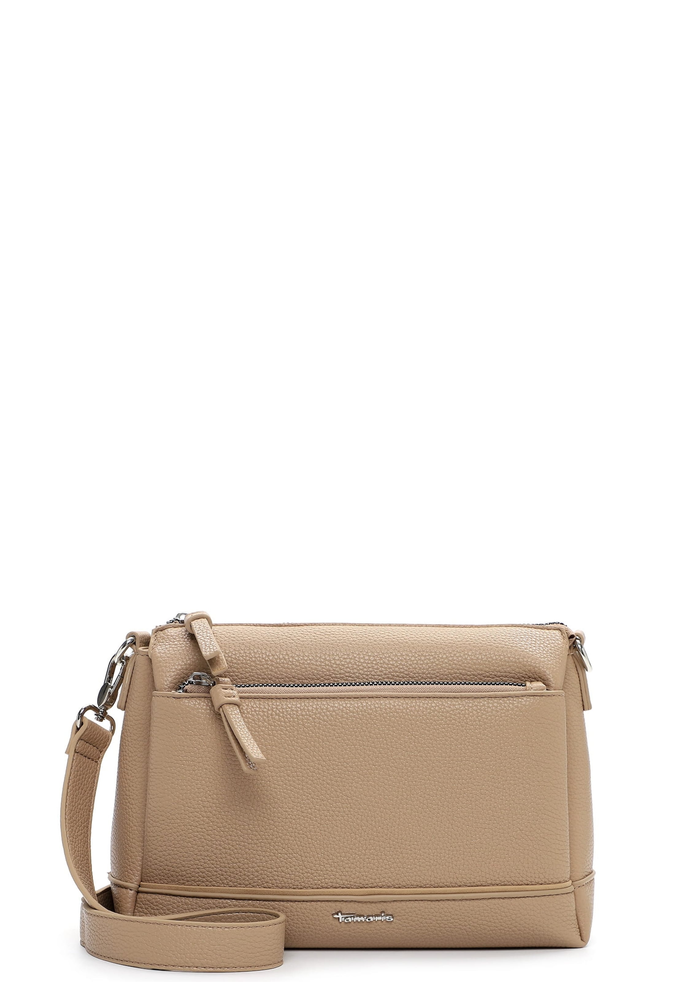 Tamaris Skuldertaske 'Kennia' i beige: forside