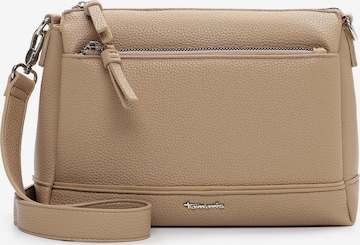 Tamaris Skuldertaske 'Kennia' i beige: forside