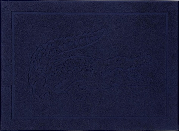 LACOSTE Handtuch 'LLACOSTE' in Blau: Vorderseite