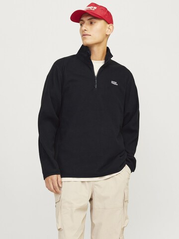 JACK & JONES Sweatshirt in Black: front