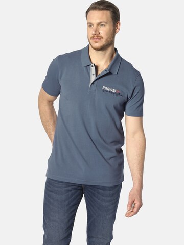 T-Shirt ' Jakov ' Jan Vanderstorm en bleu : devant