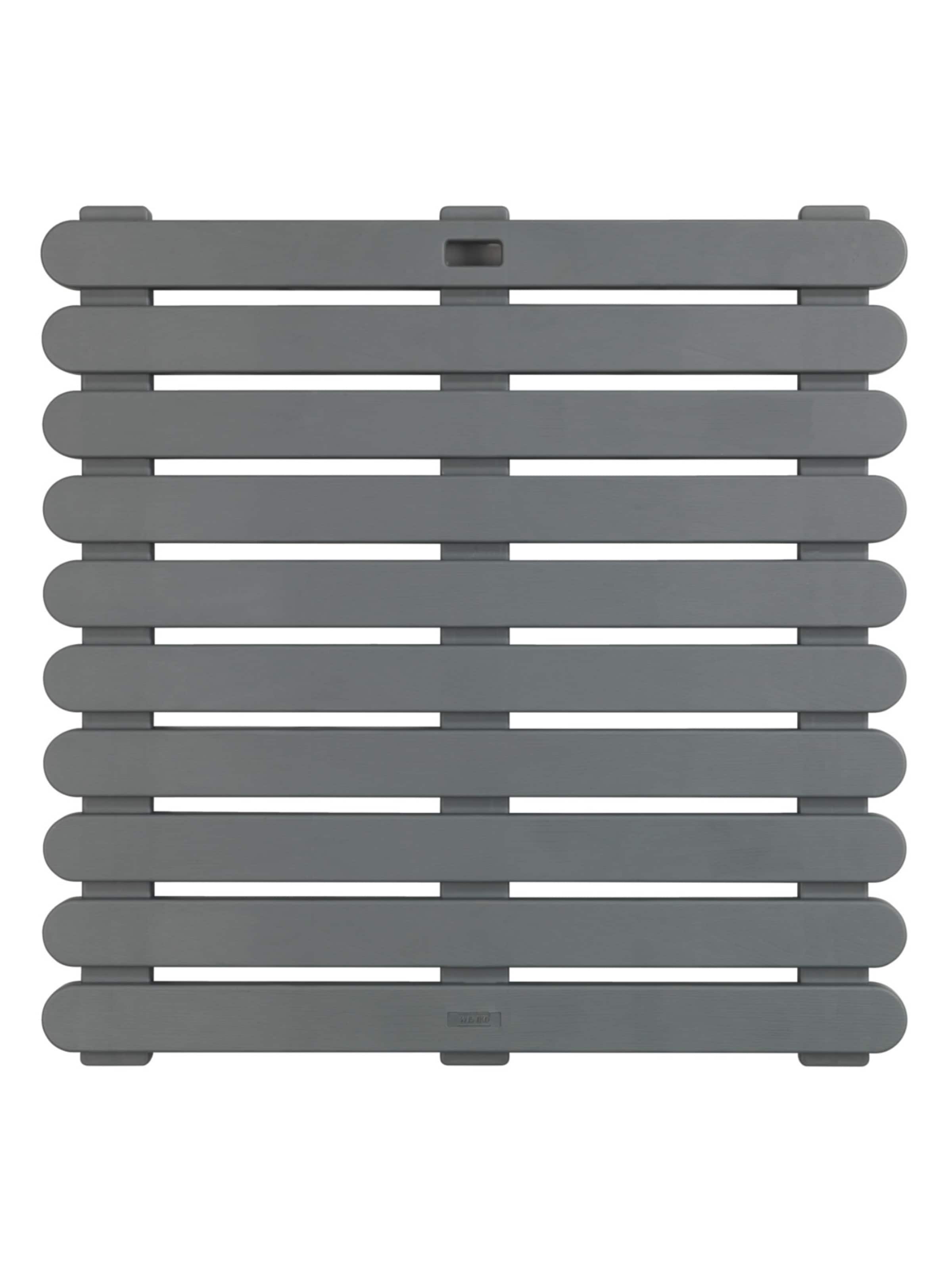 Wenko Shower Accessories in Grey: front