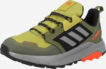 ADIDAS TERREX Athletic Shoes 'Trailmaker Rain.Rdy' in Green: front