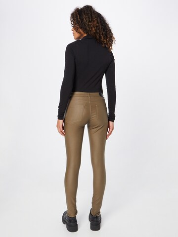 Skinny Pantalon 'SEVEN' VERO MODA en marron