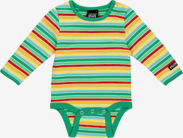 Villervalla Romper/Bodysuit in Green: front