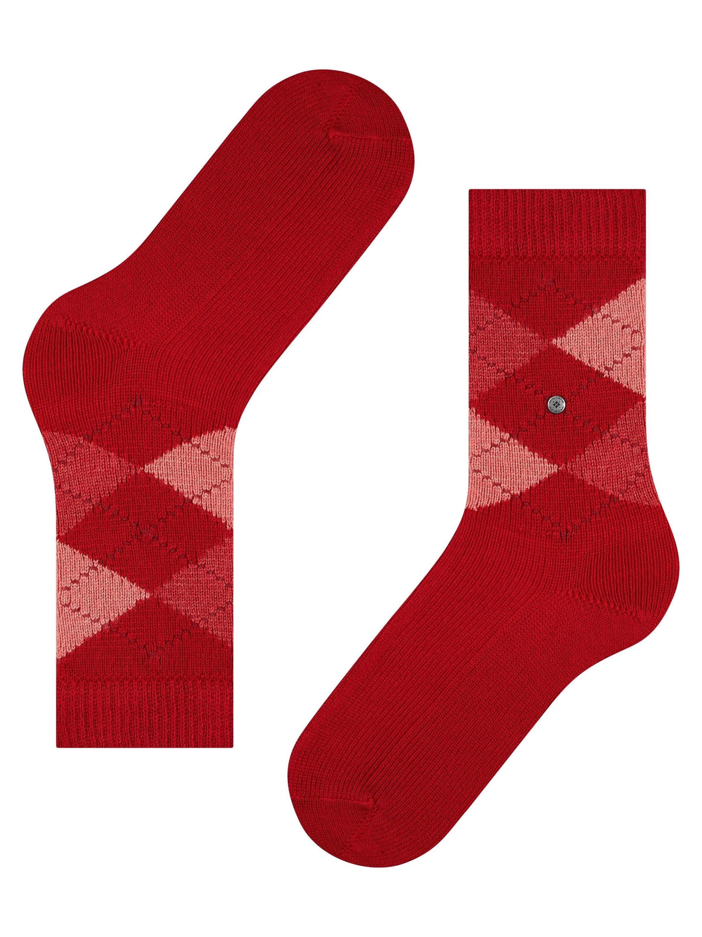 BURLINGTON Socken 'Whitby'‌‌ in Rot