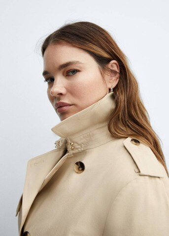 MANGO Between-Seasons Coat 'Polana' in Beige