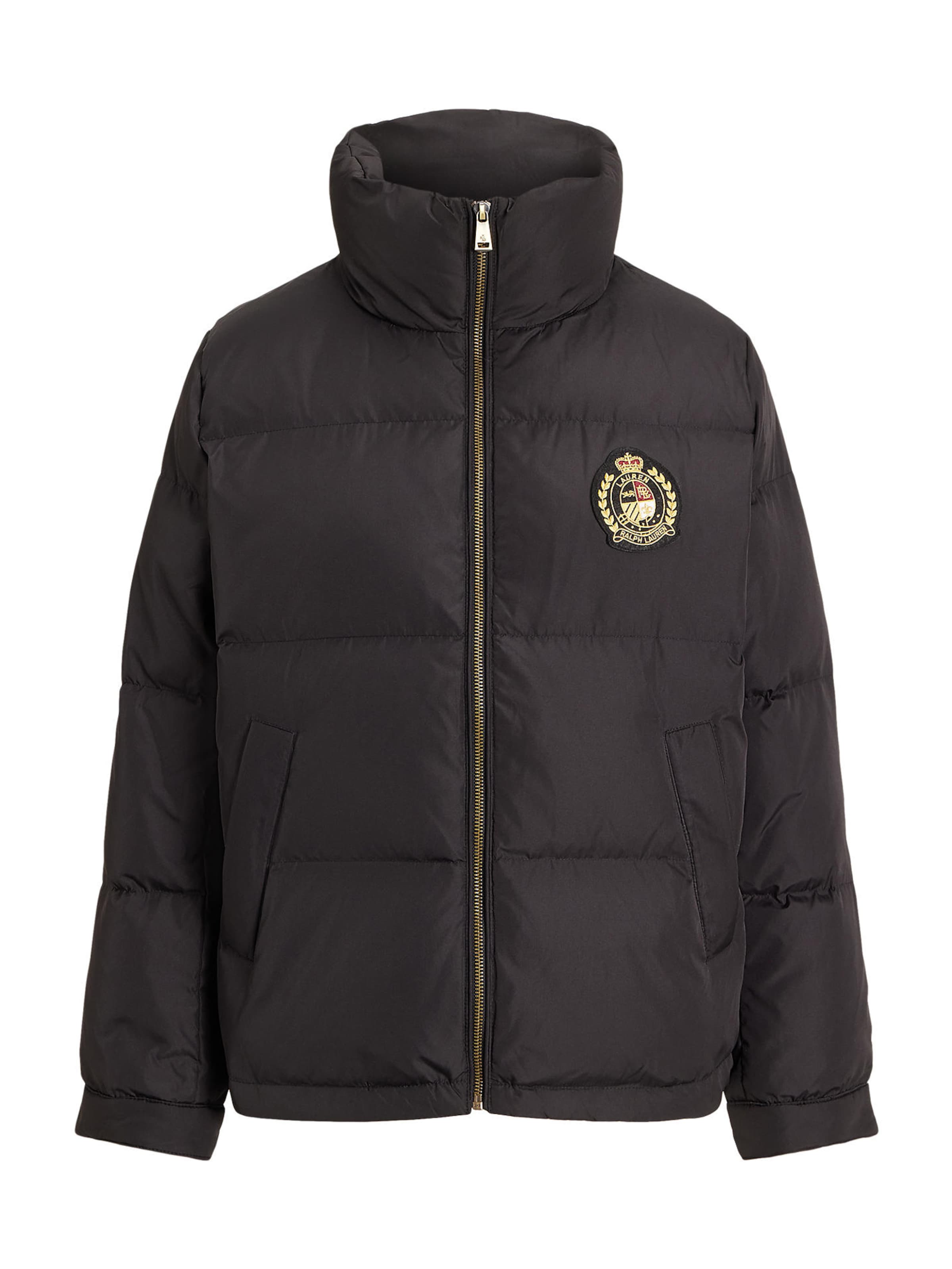 Lauren Ralph Lauren Övergångsjacka i svart: framsida