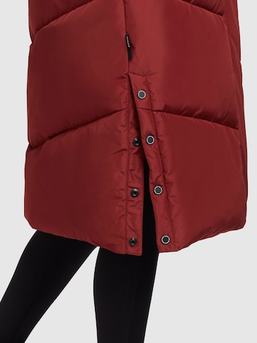 khujo - Sobretudo de inverno em vermelho