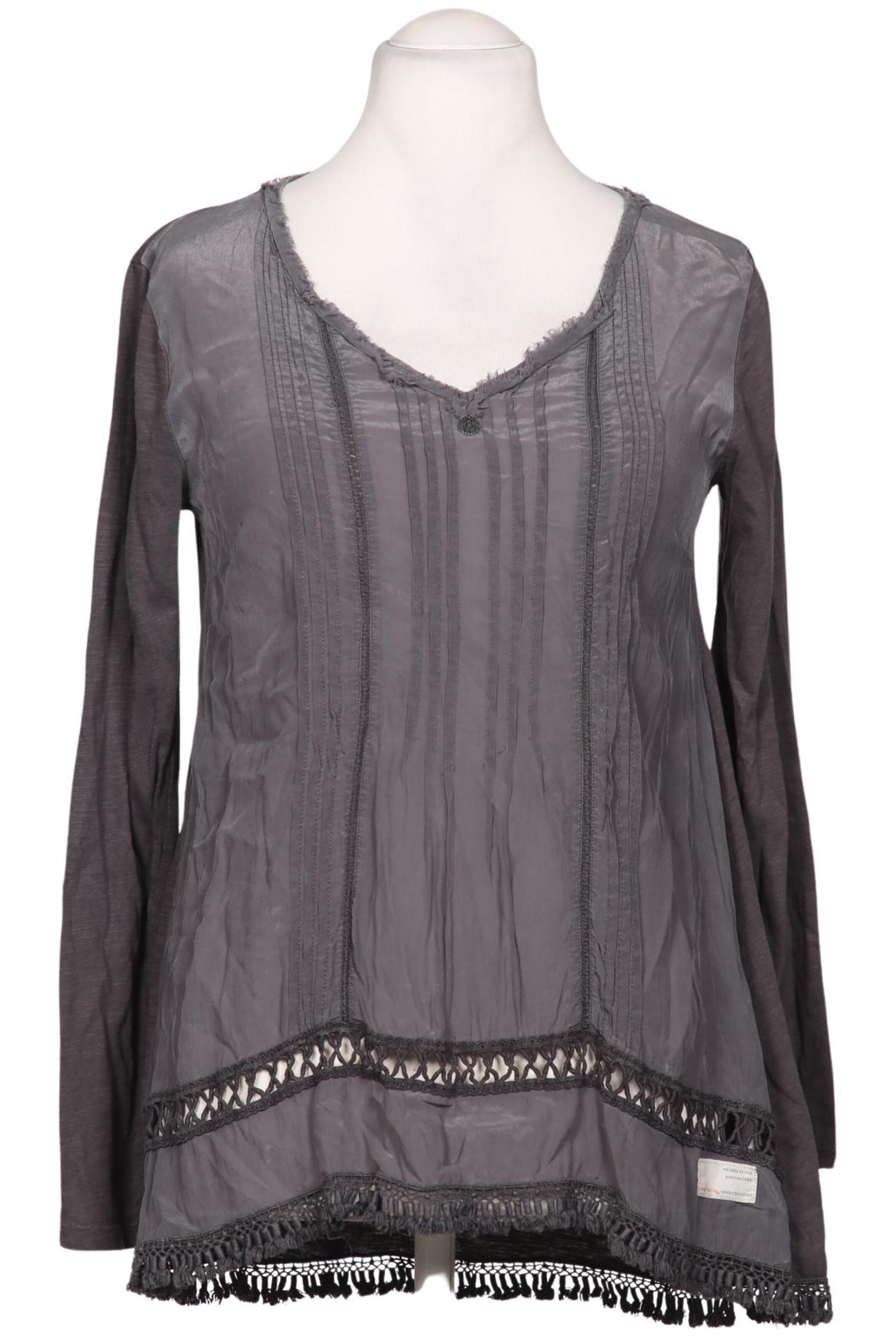 Odd Molly Bluse M in Grau: Vorderseite