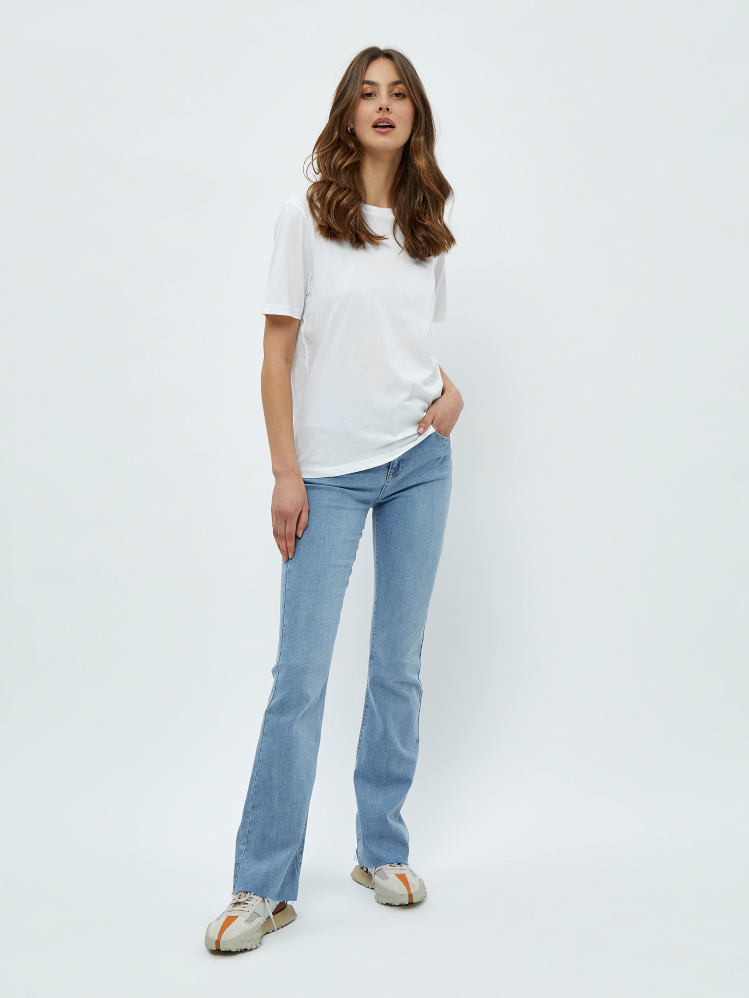 T-shirt 'Cathy' minus en blanc