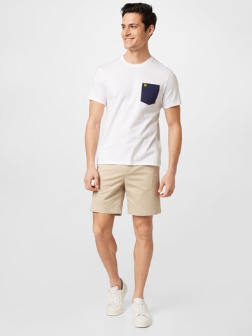 T-Shirt Lyle & Scott en blanc