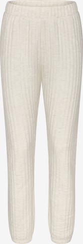 Pantalon de pyjama ' Cozy Comfort Trouser Quilted ' TRIUMPH en beige : devant