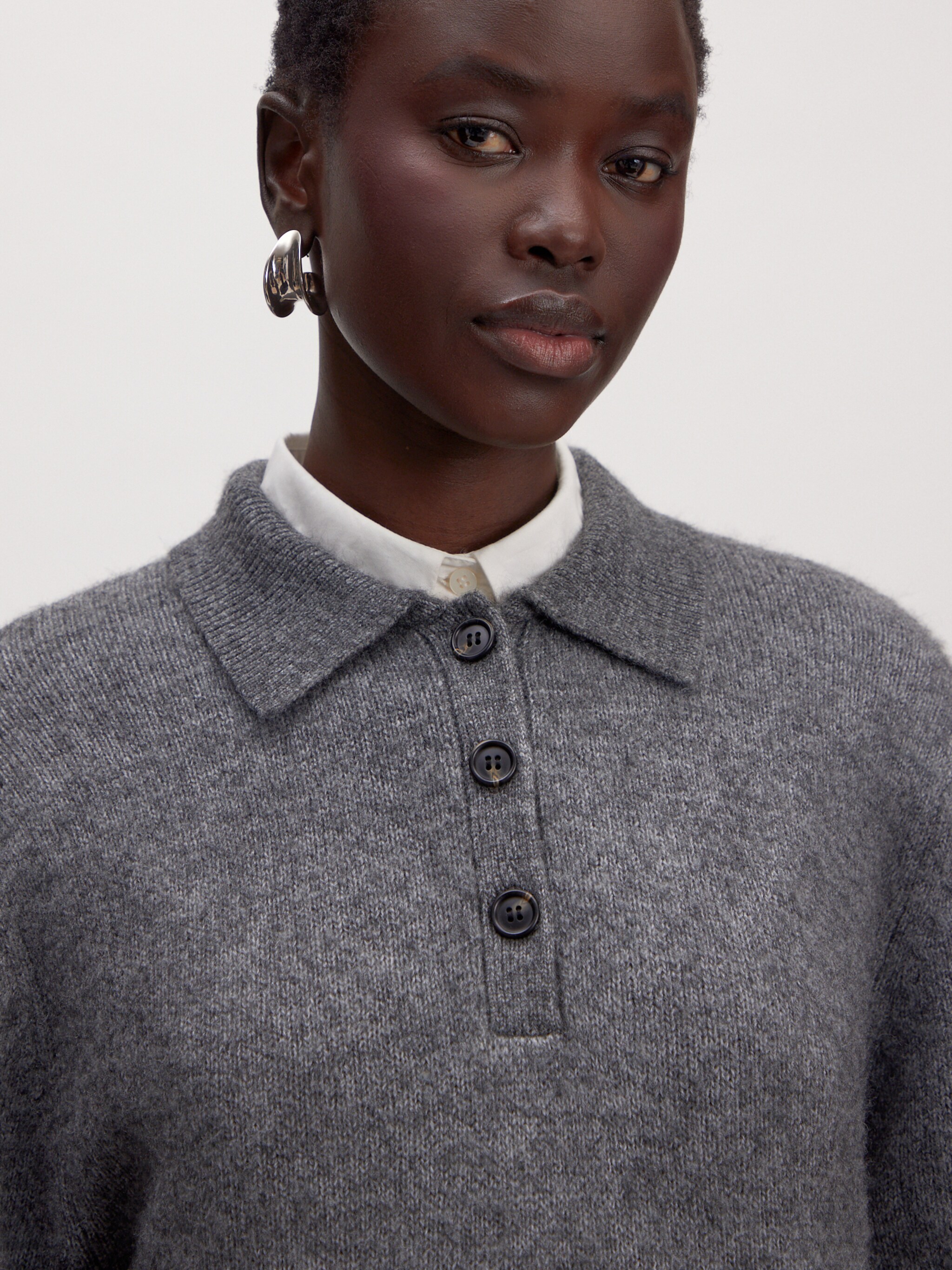 EDITED Productos Vestido 'Jeni Knit Dress' gris